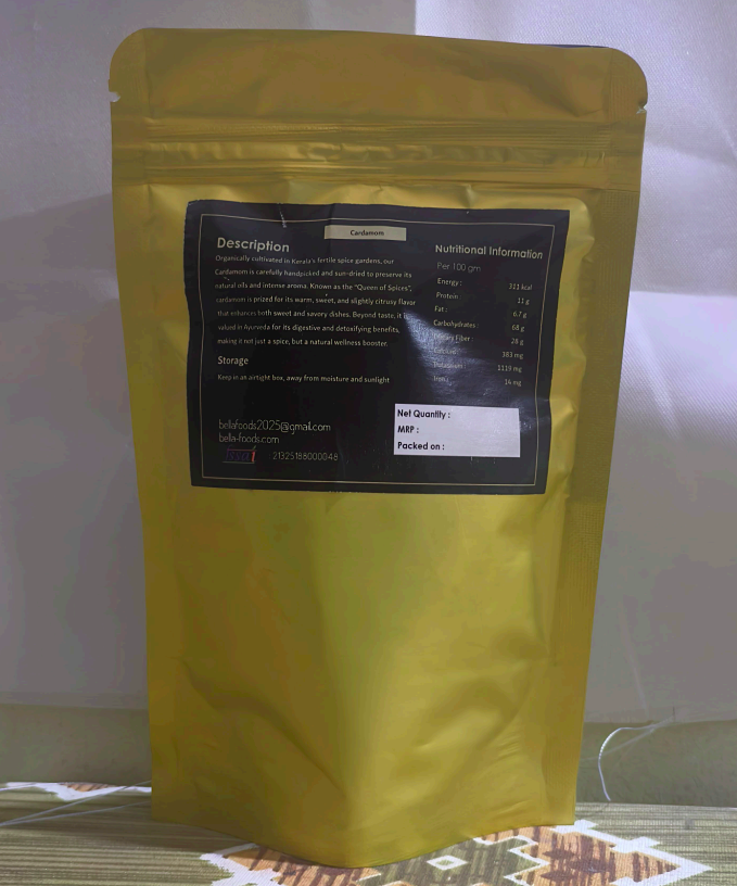 Bella's Premium Organic Spices - Cardamom